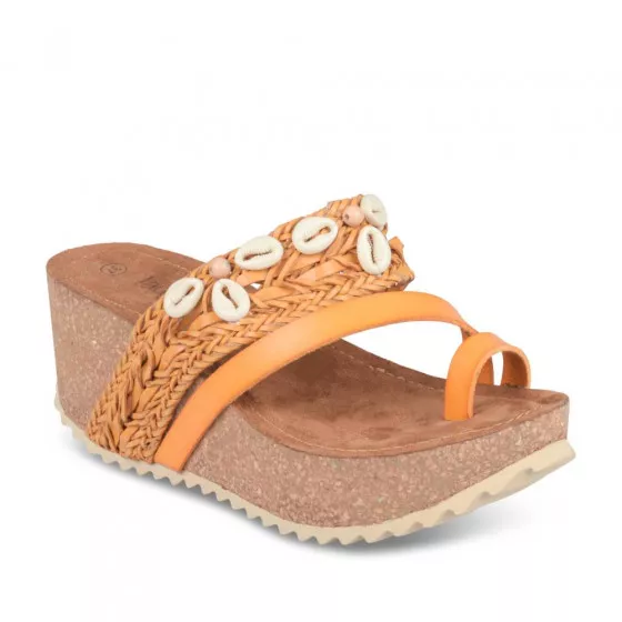 Mules JAUNE LADY GLAM