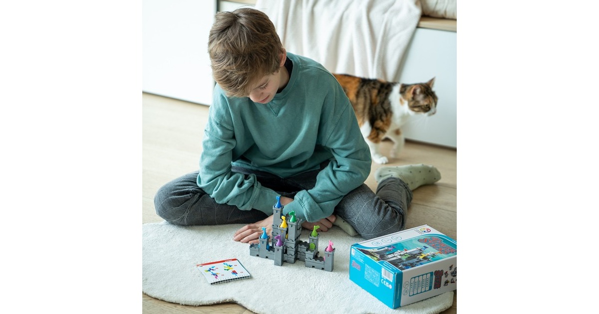 SmartGamesTower Stacks Denkspel  (Nederlands, 1 speler, Vanaf 8 jaar, 80 opdrachten)