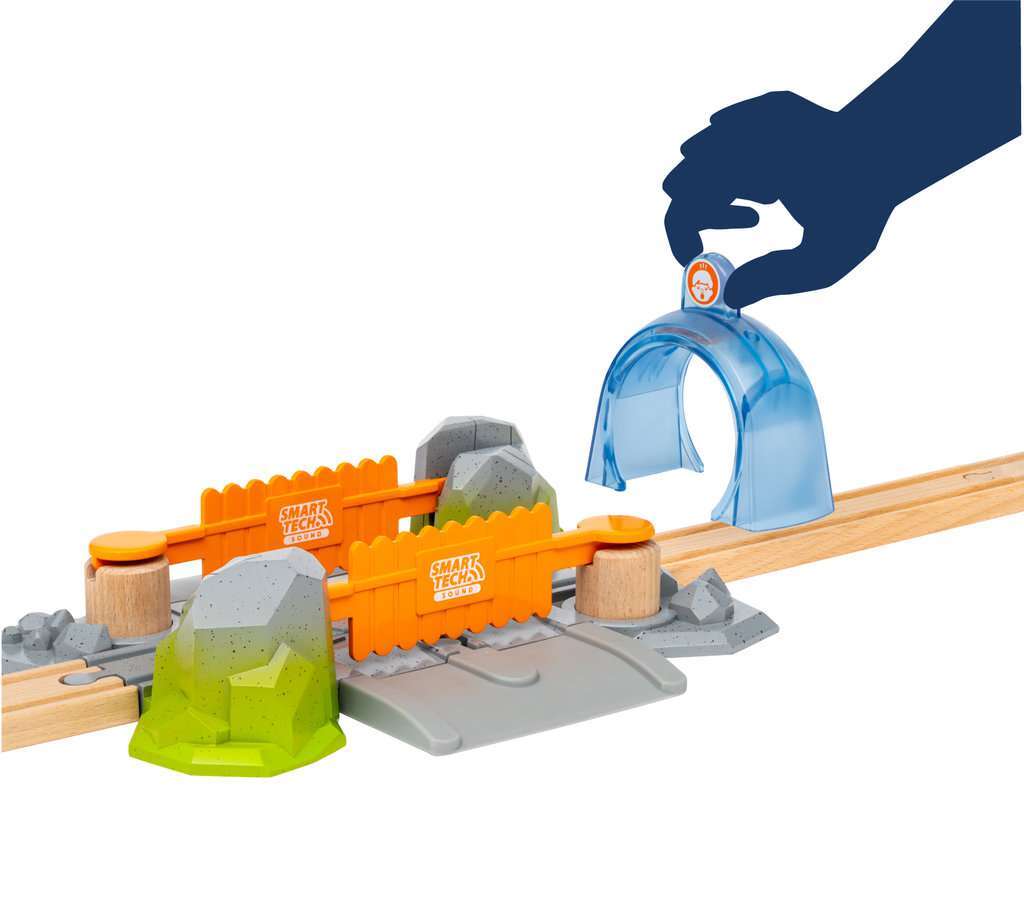 BRIO Spiel Smart Tech Sound Abenteuer-Bahnübergang