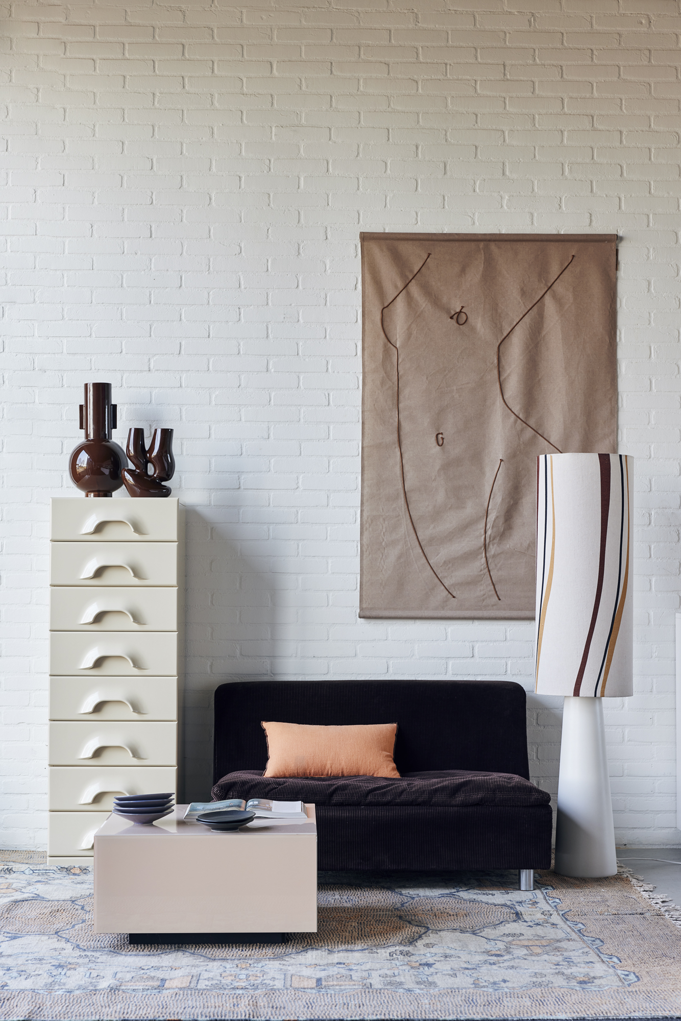 Lampenvoet Cone XL cream
