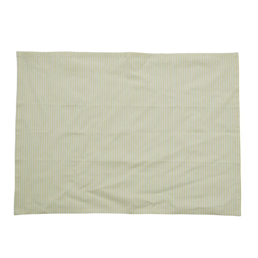Bahne Interior  Stripe viskestykke smal, gul - 50x70 cm