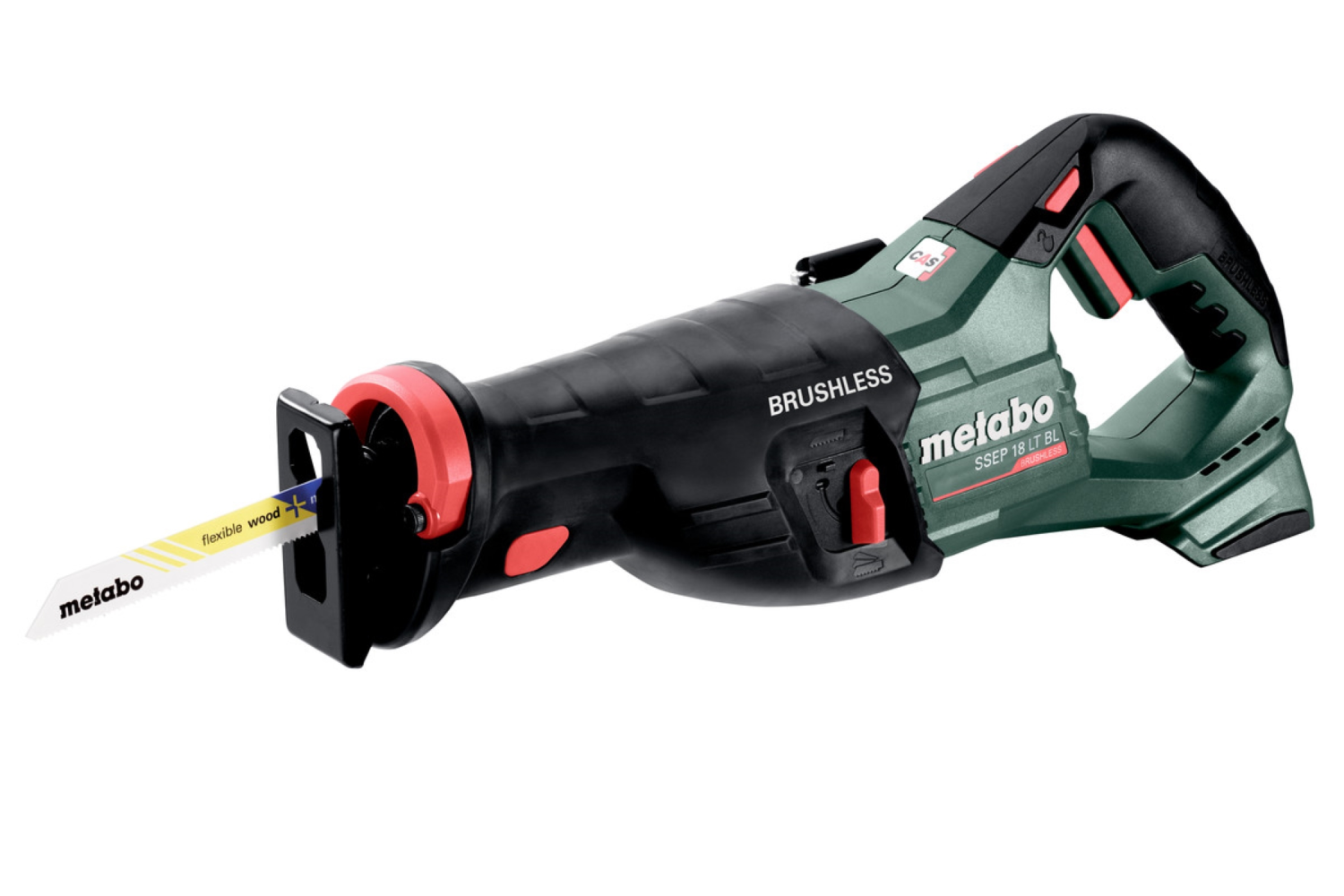 Metabo SSEP 18 LT BL 18V Li-ion Accu reciprozaag body in Metabox