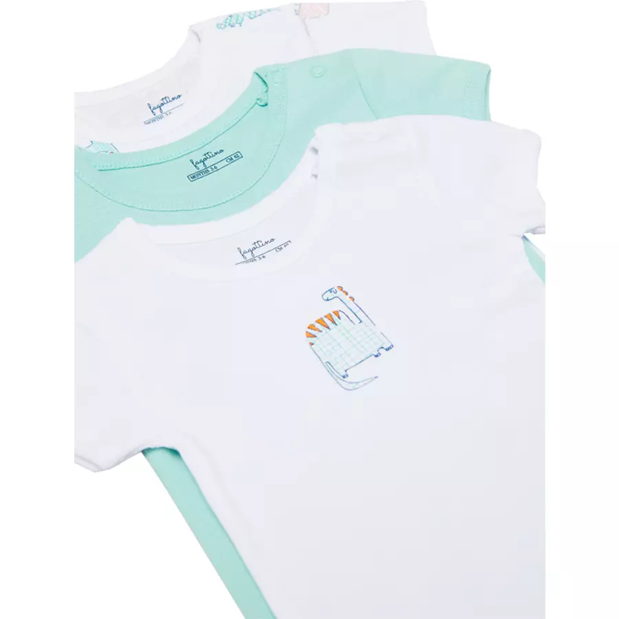 OVS Bodies grün 3er Pack