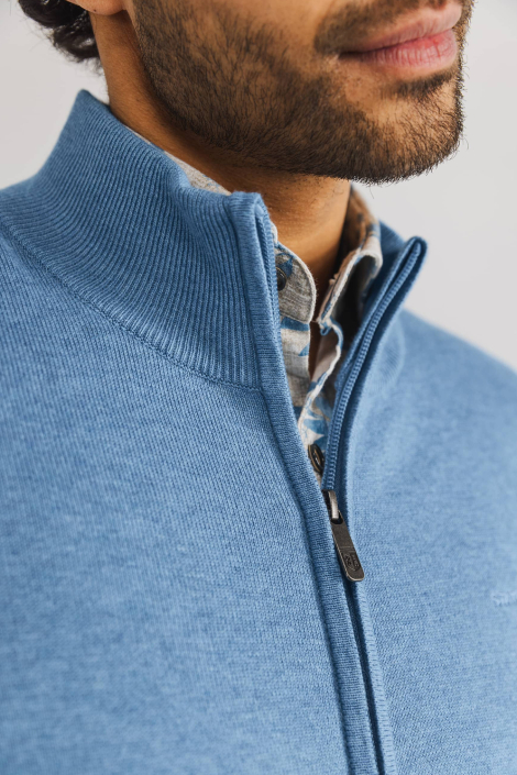 State of Art blauwe heren vest