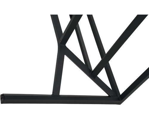 Garden Place Viven 4-zits loungeset inclusief in hoogte verstelbare tafel en kussens, antraciet aluminium