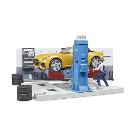 BRUDER® 62110 bworld PKW-Werkstatt