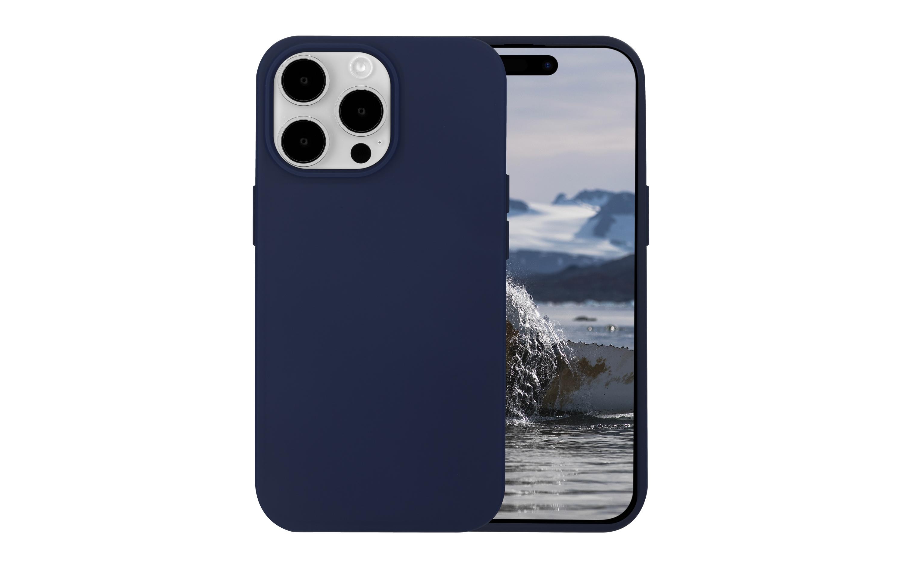 Back Cover Iceland Ultra D3O iPhone 15 Pro BlauMagSafe-kompatible Schutzhülle mit D3O-Schutz für das Apple iPhone 15 Pro