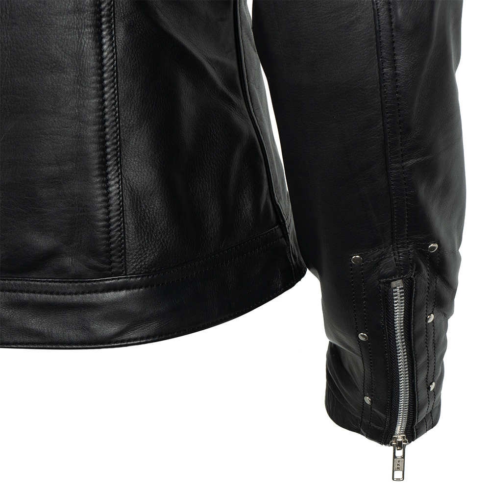 Helstons - Blouson femme Cher Cuir Soft Noir