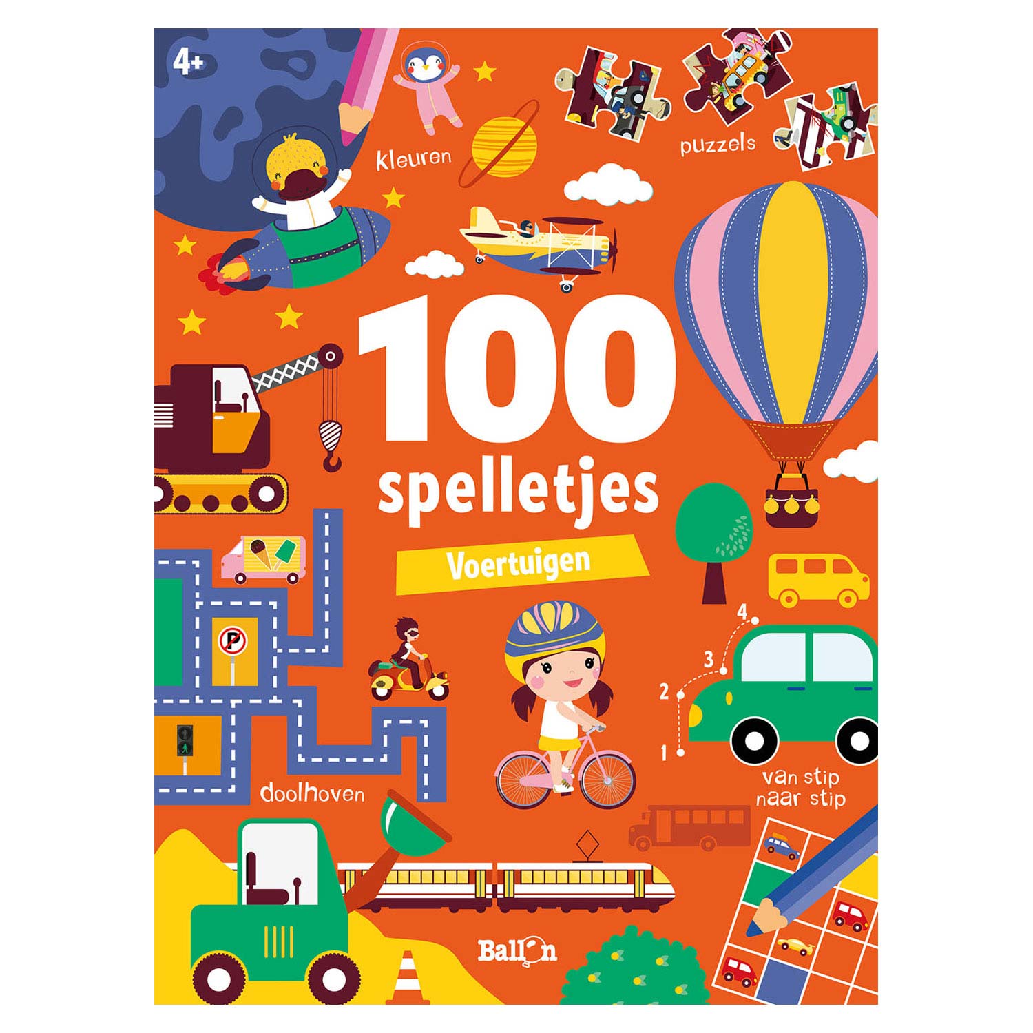 100 Spelletjes - Voertuigen (4+)