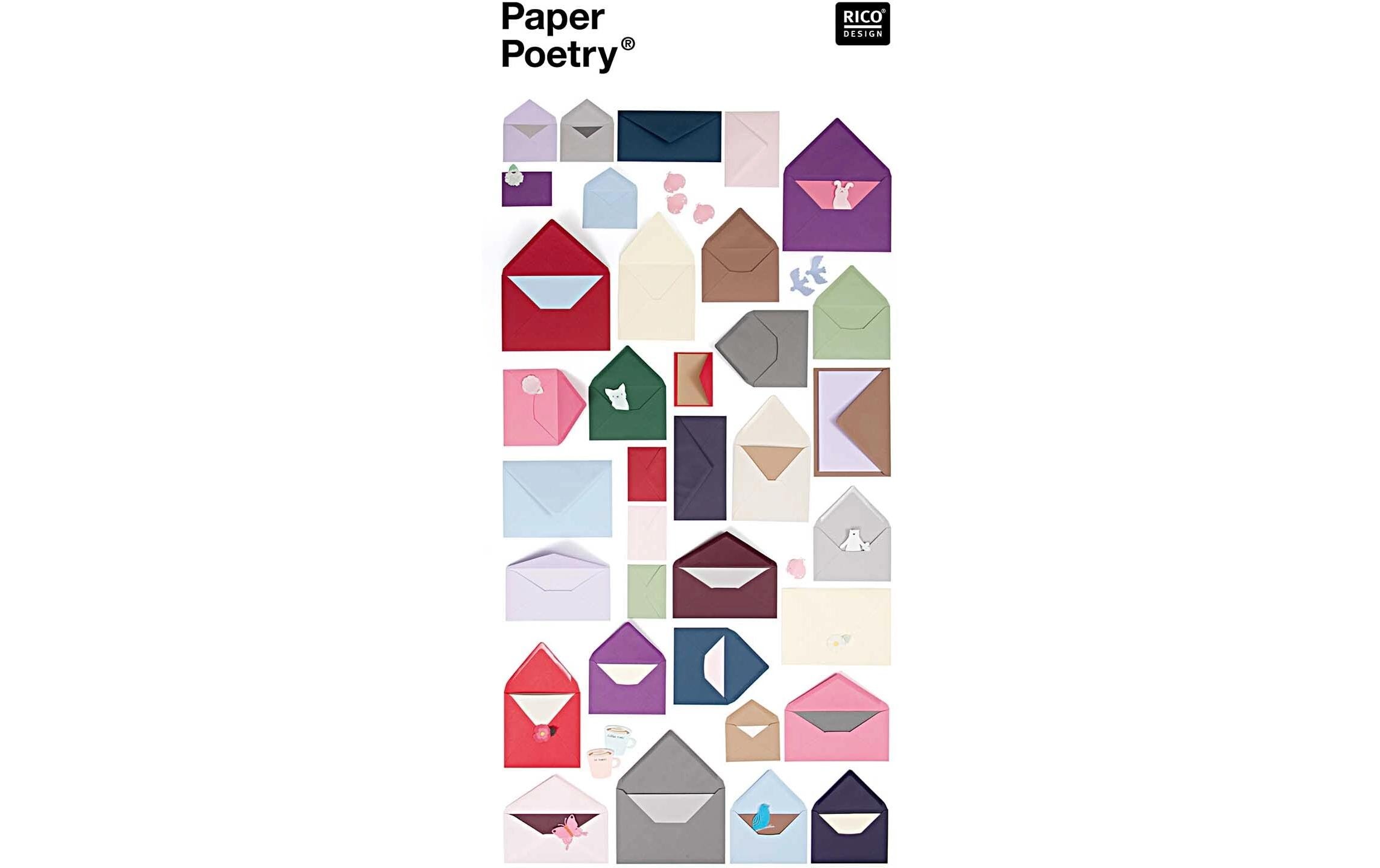 Paper Poetry Essentials Umschlag C7 RosaKuvert C7