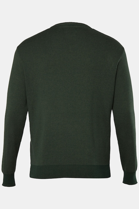 JP 1880 Pullover, CashmereTouch-Feinstrick, V-Ausschnitt, bis 8 XL