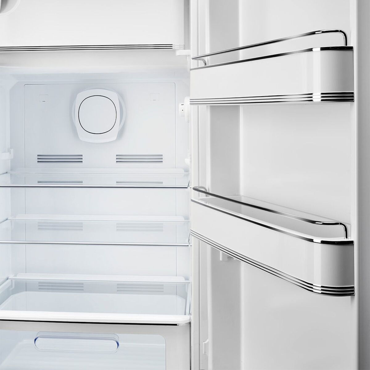Smeg FAB28RLI6 Kjøleskap Med Fryseboks 153cm Høyrehengslet Limegrønn