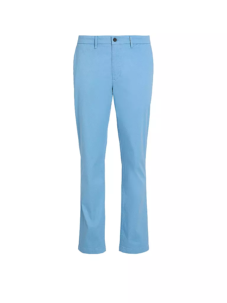 TOMMY HILFIGER Chino Straight Fit DENTON hellblau