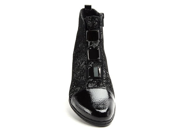 Rieker boots bottine plates femme y07c9 noir
