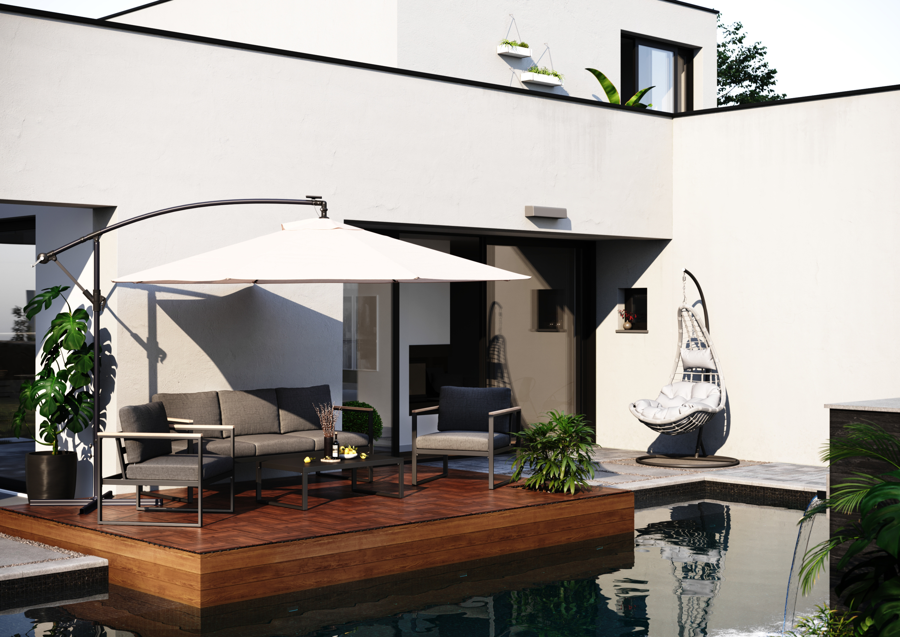 Lounge AURORA anthrazit