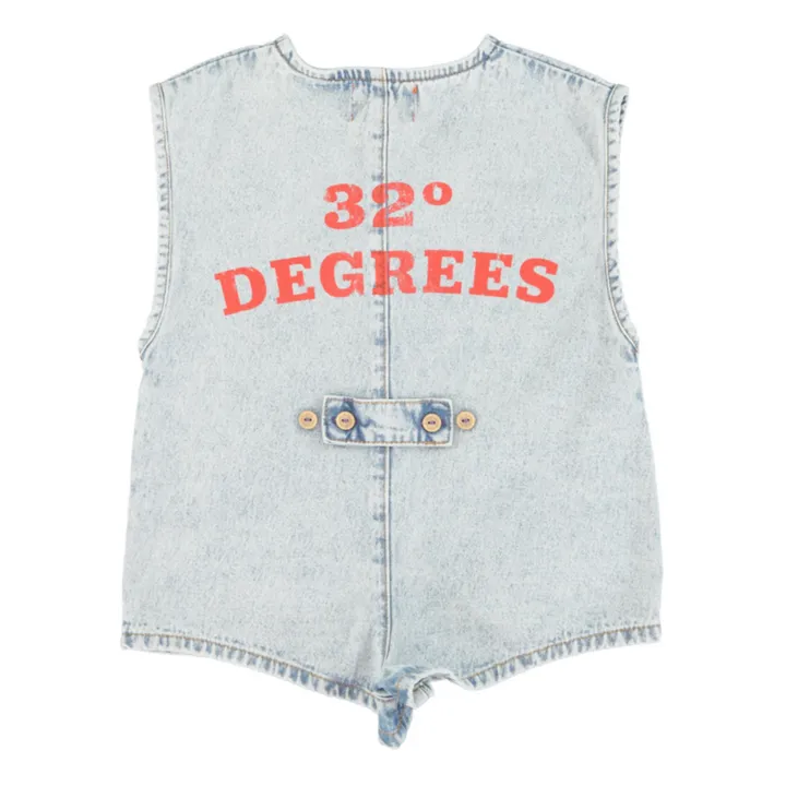 Piupiuchick Combishort Denim | Bleu Clair