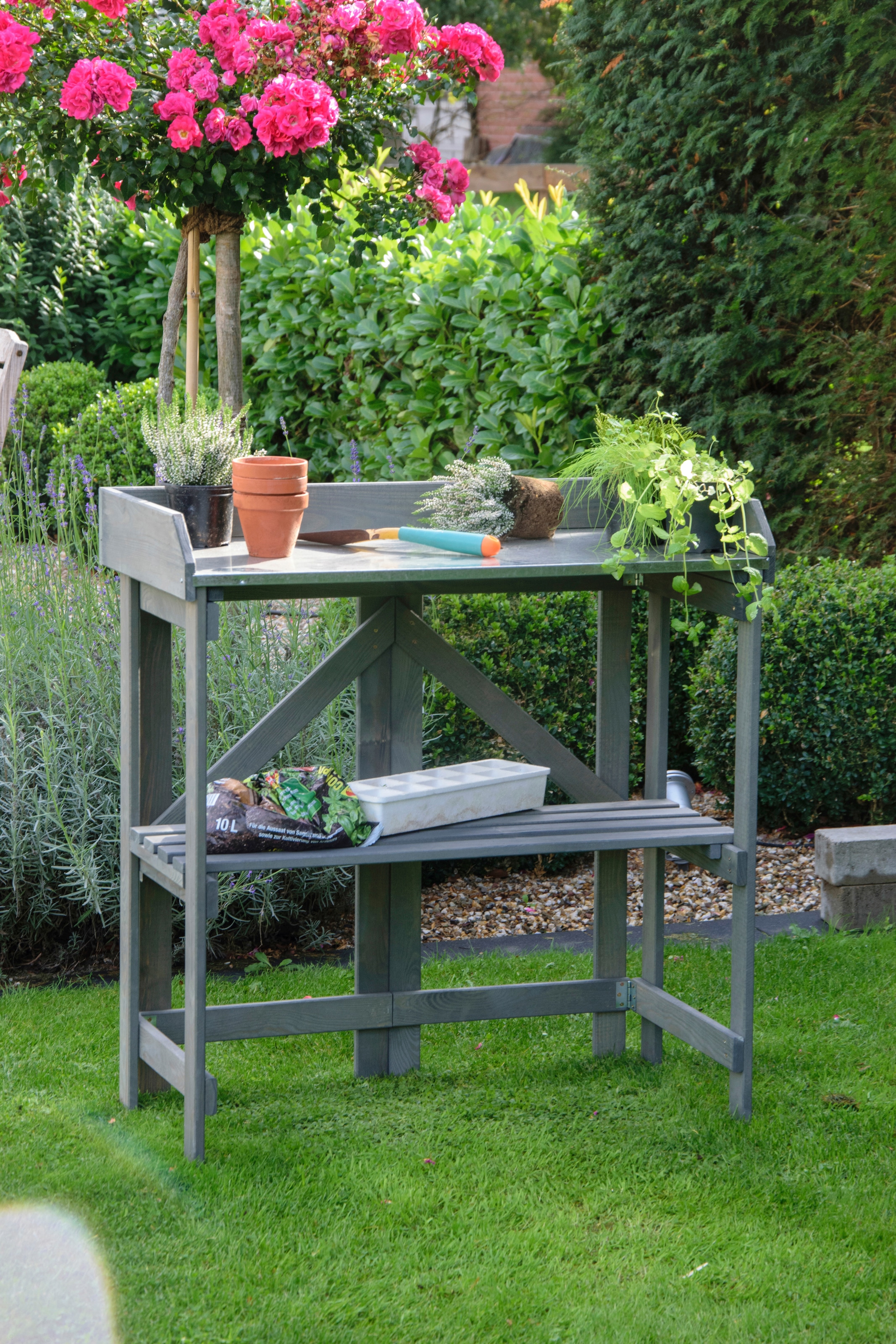 dobar Pflanztisch BxTxH: 85x44x89 cm