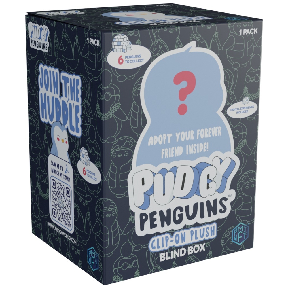 Pummelige Pinguine zum Anclipsen, Plüschtier, Überraschungsbox