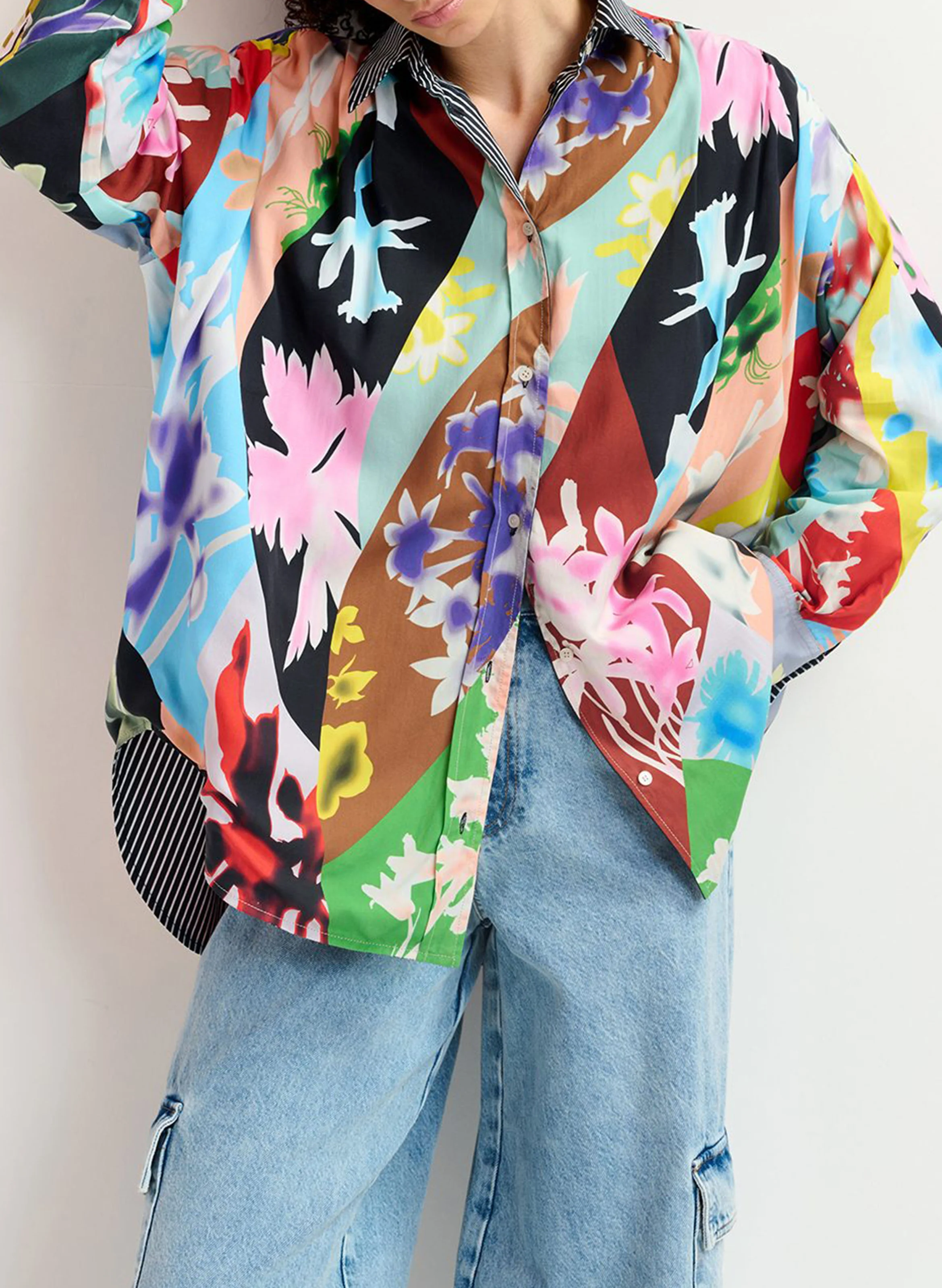 GLORY - Chemise col classique| Multicolore