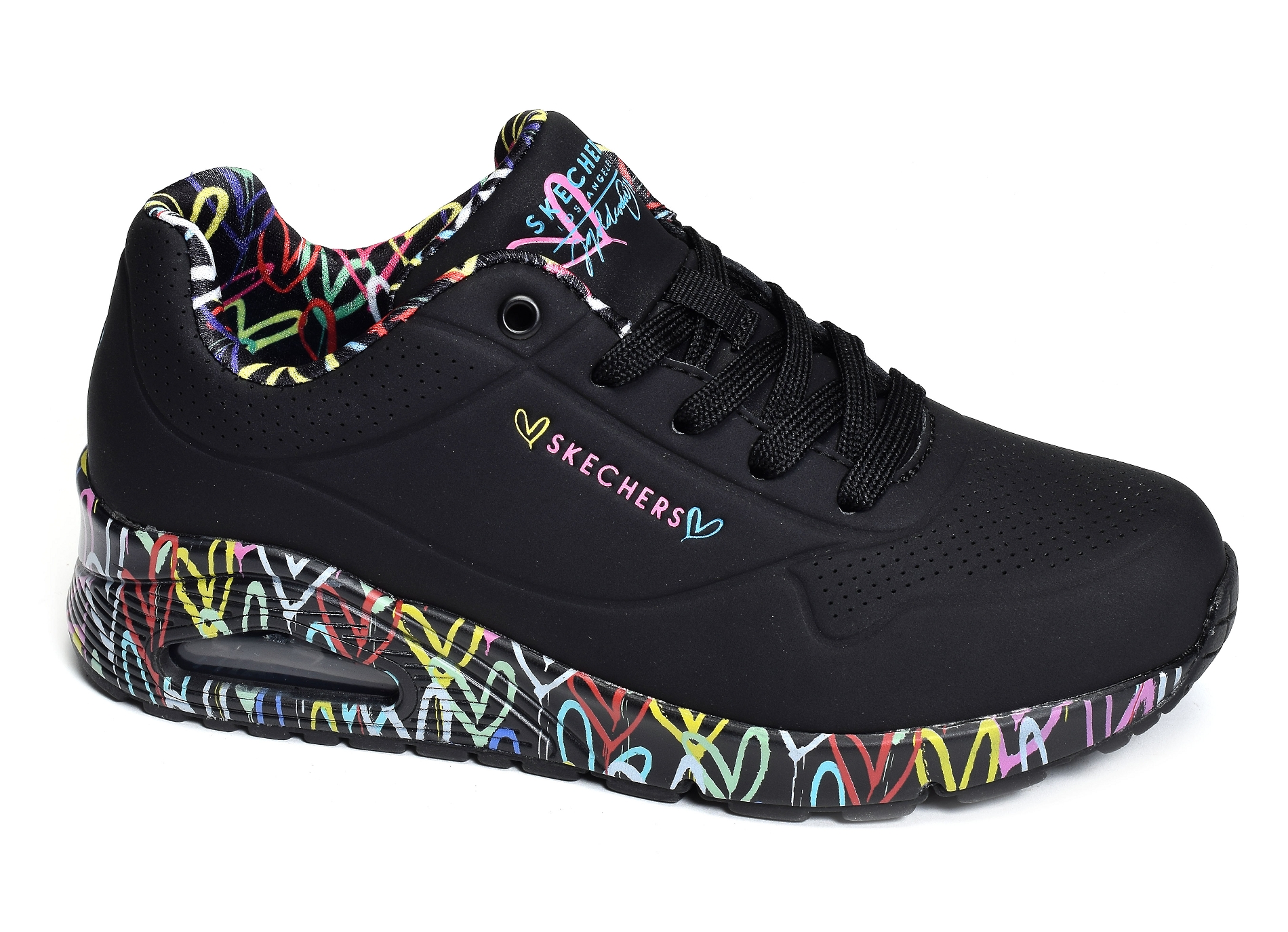 Uno loving love noir multicolore