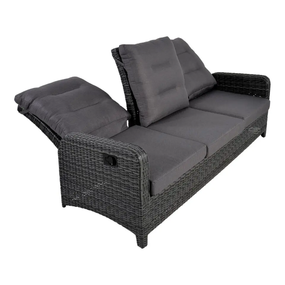 Les - Loungebank Soho Forte - antraciet