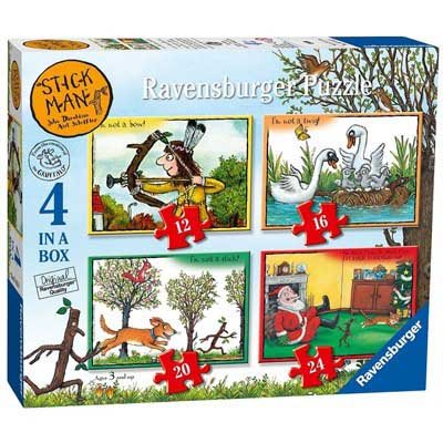 Stickman 4 In 1 Puzzle