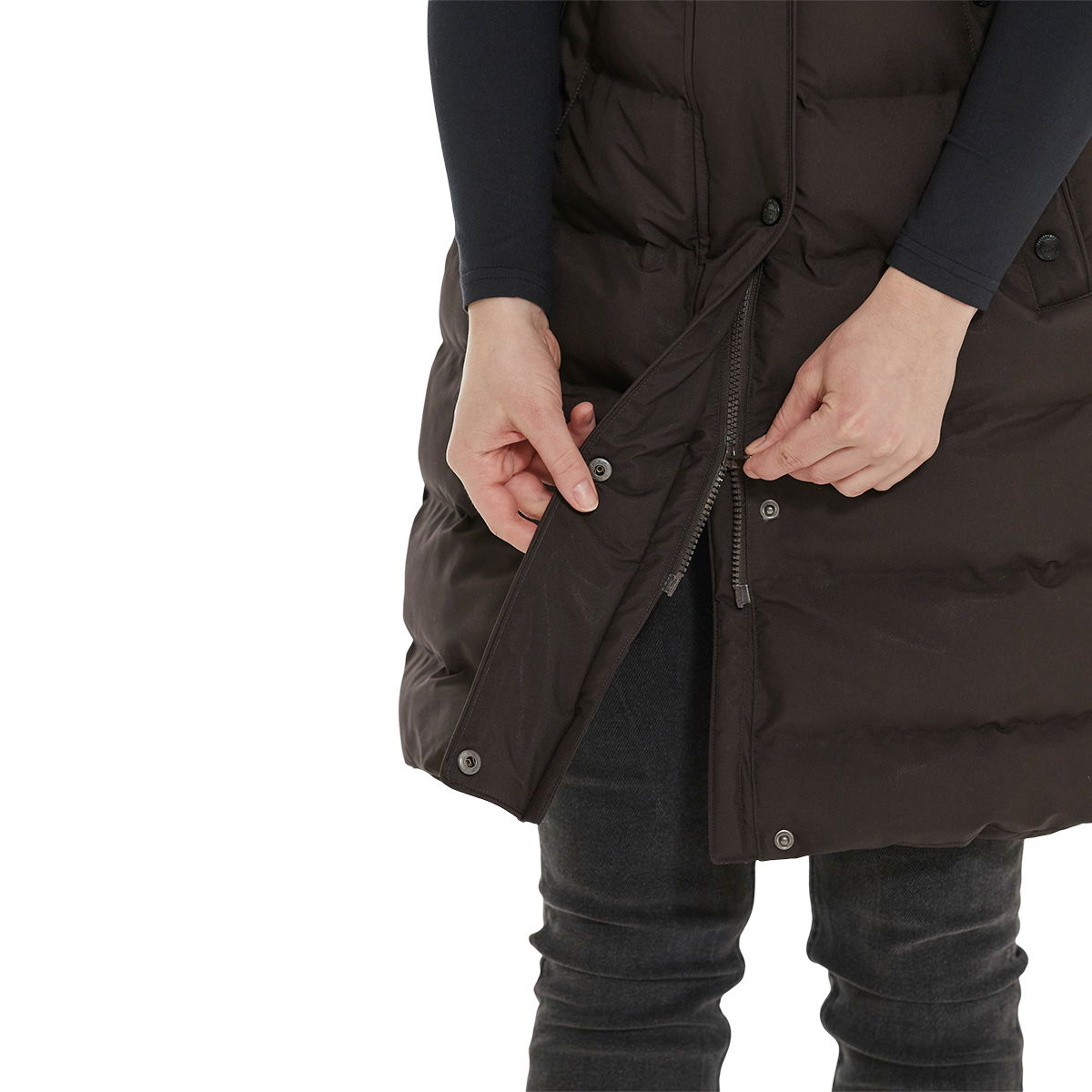 Weather Report Chief Puffer Parka Vest Dame