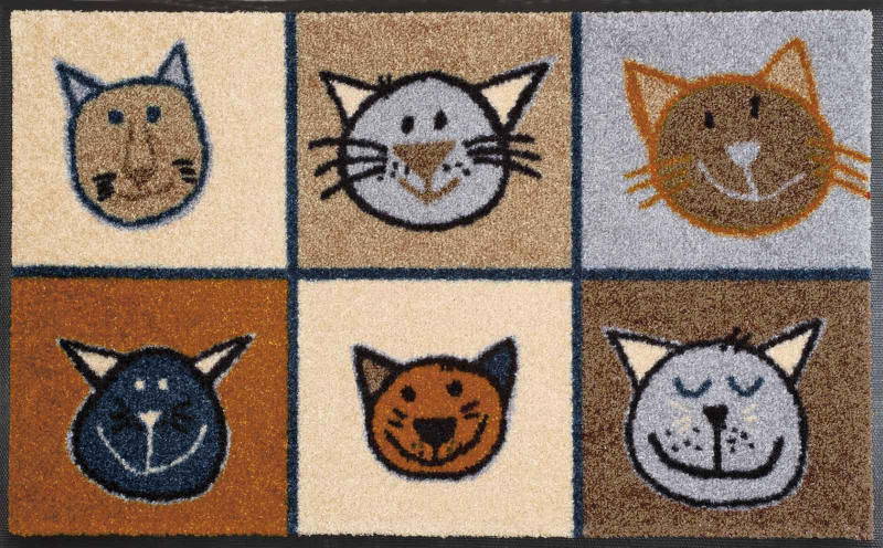Kleen-Tex Fußmatte Miau Miau