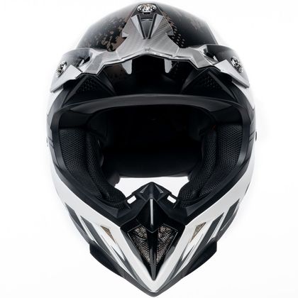 Casque cross Ovix DIRTY CANCAN 2024 - Noir / Blanc
