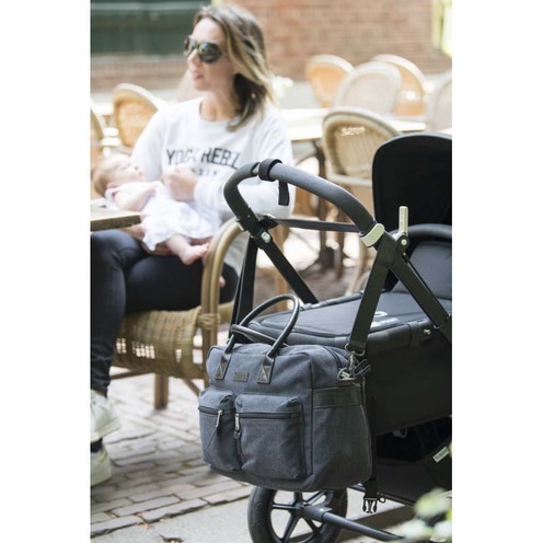 Sac à langer Vision of Love Gris - KIDZROOM
