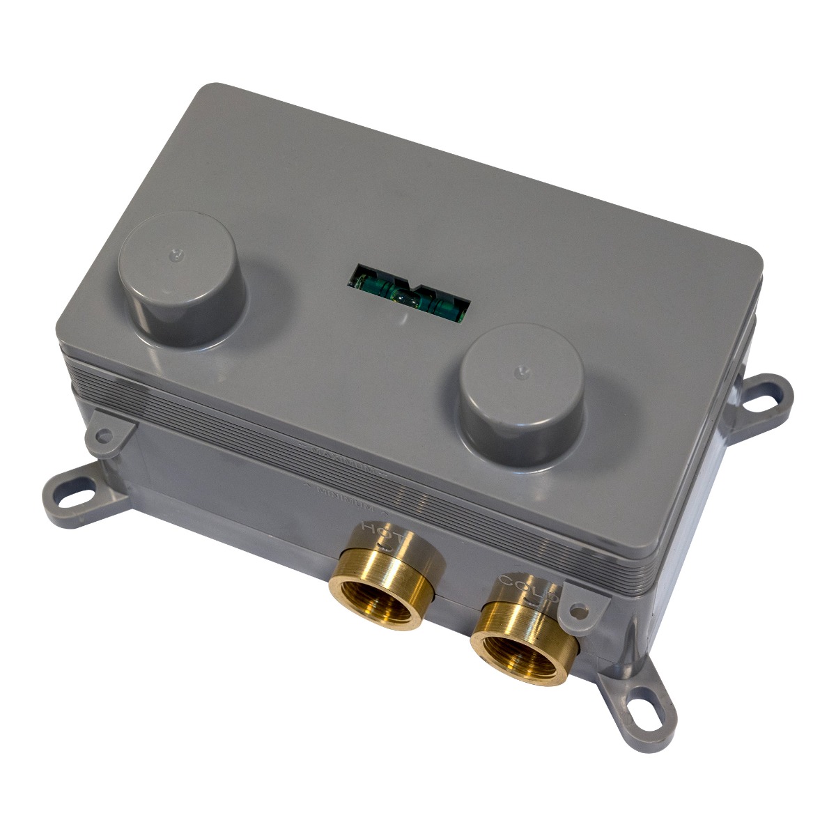 Brauer Chrome Carving thermostatische inbouw badkraan met uitloop en staafhanddouche set 3 chroom