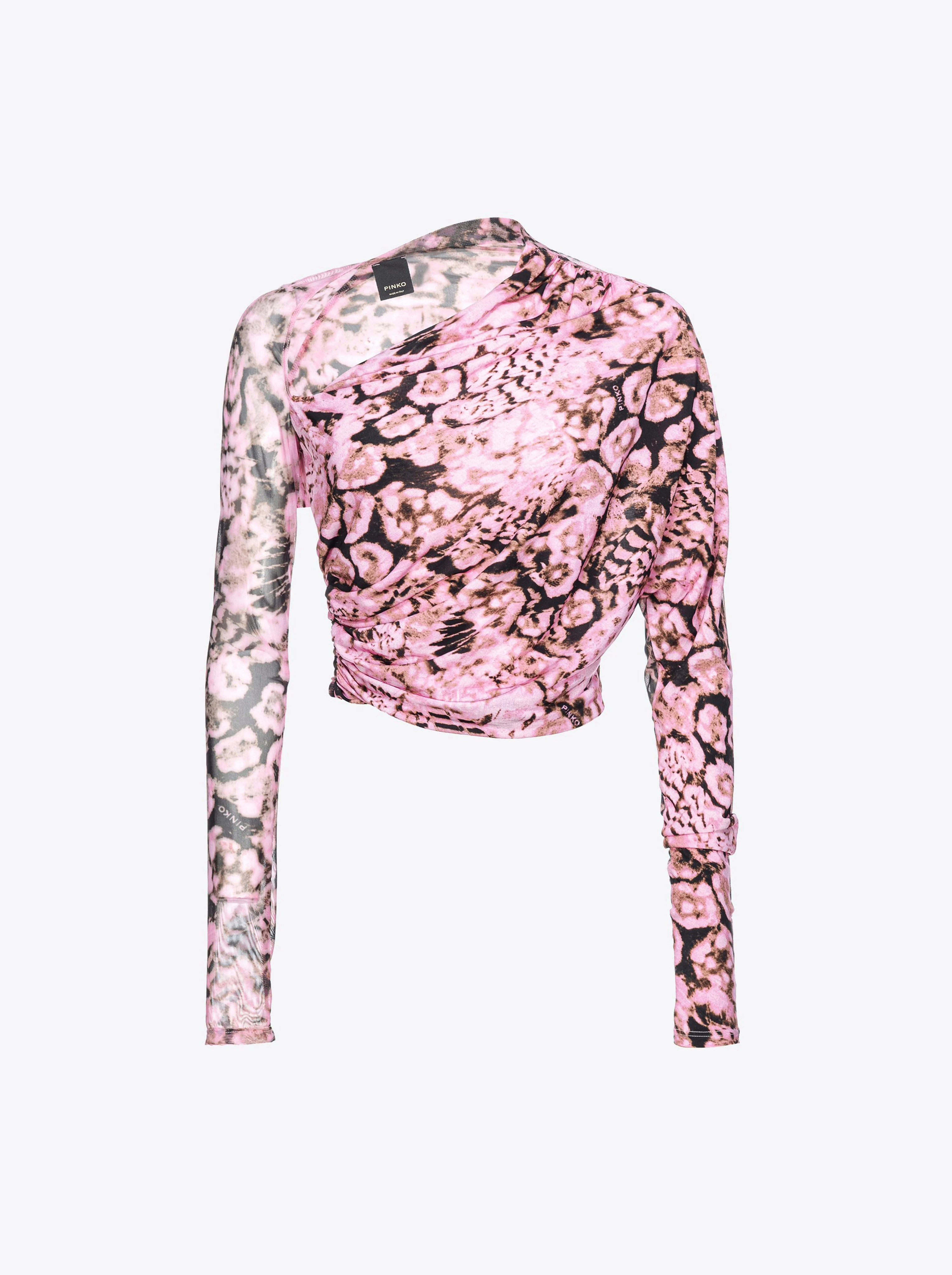 T-shirt avec imprimé scanner corallien | Multicolore