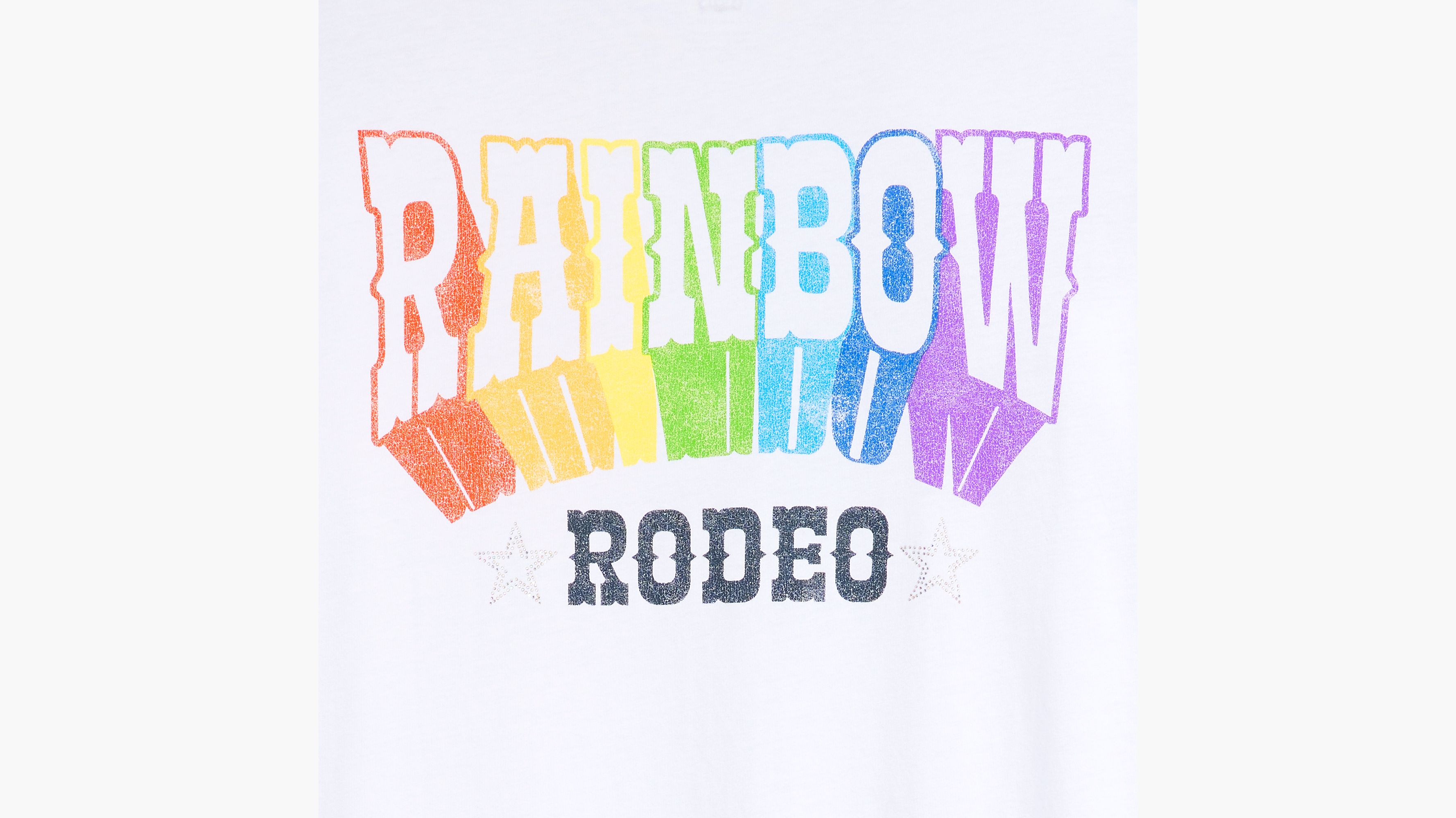 Levi's® Pride T-shirt Community - Pride Bright White - Blanc