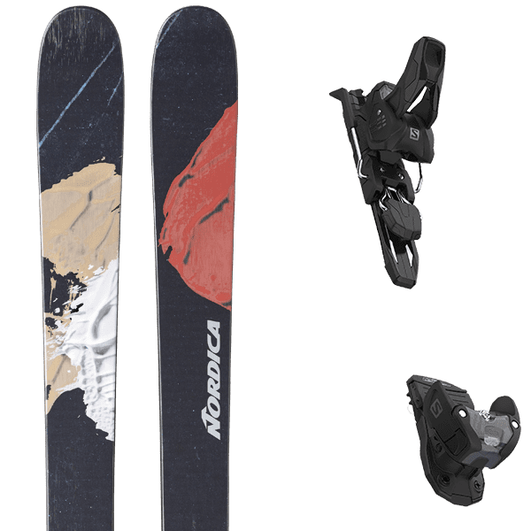 Pack ski NORDICA UNLEASHED 114 + Fix