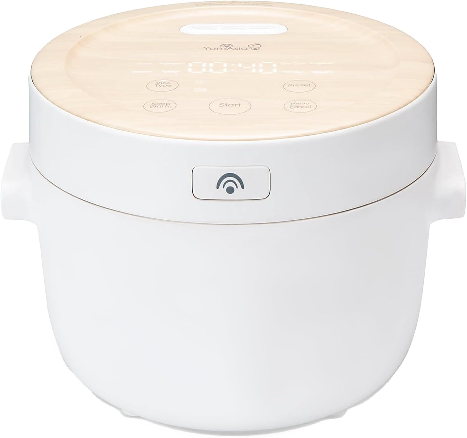 Yum Asia Fuji Reiskocher mit Induktions-Heizung (IH) und Keramikschüssel (5 Tassen, 1,0 Liter), 7 Reiskochfunktionen, 5 Multicooker-Funktionen, LED-Anzeige, 220-240V