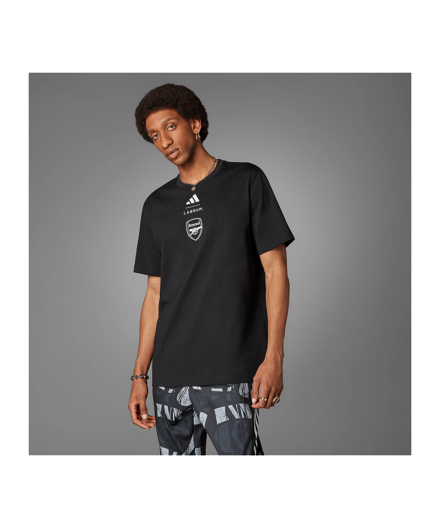 adidas FC Arsenal London SZN T-Shirt Schwarz