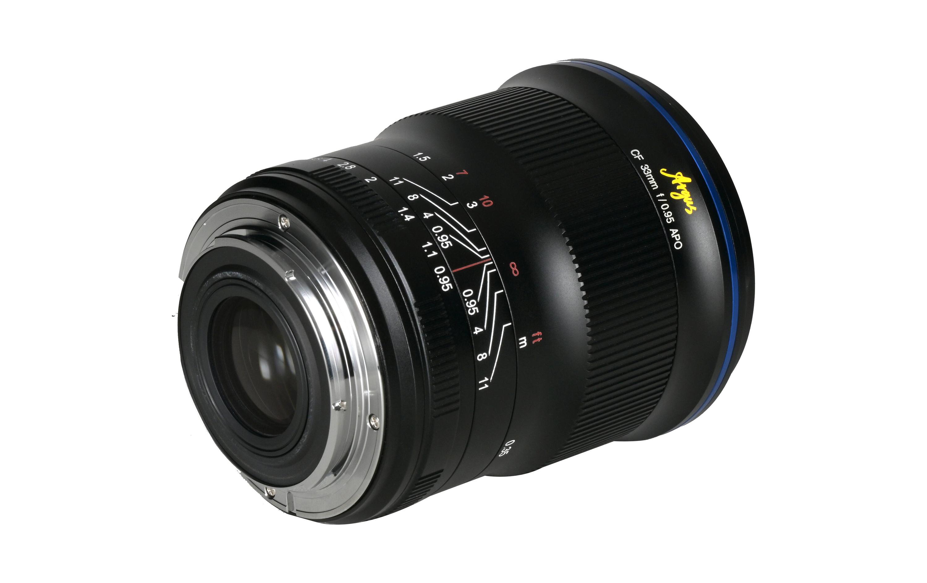 Festbrennweite Argus 33 mm F/0.95 CF APO – Sony E-Mount<br>Lichtstarke Festbrennweite für spiegellose APS-C-Kameras mit Sony-E-Bajonett