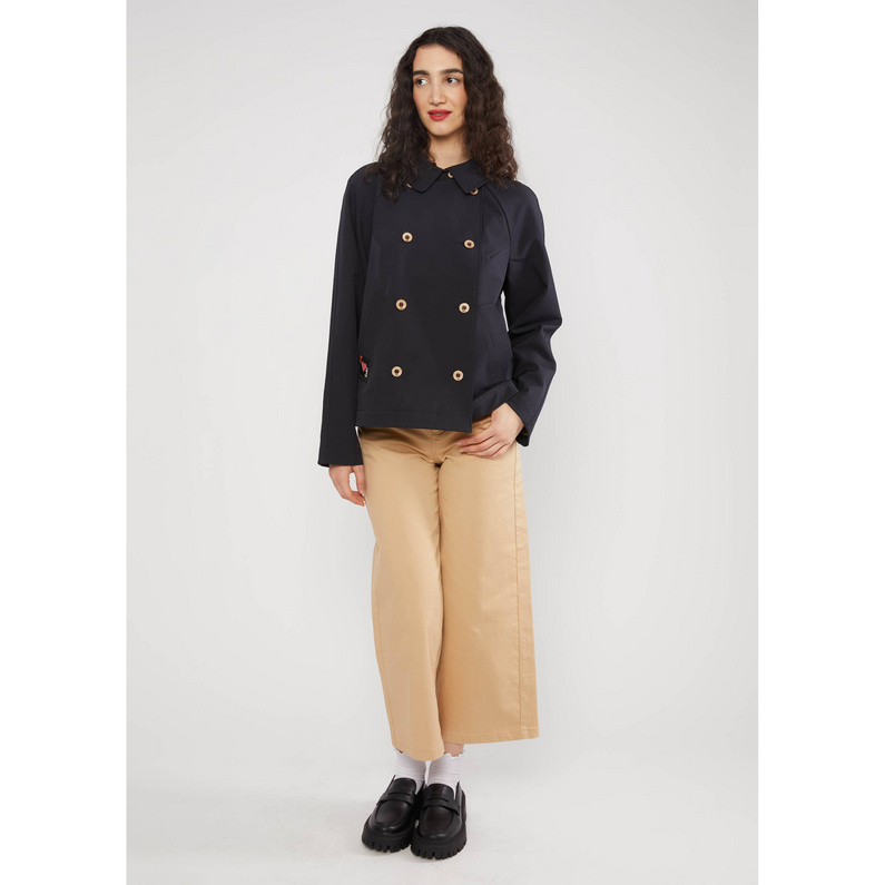 Blutsgeschwister Damen Tiny Trench Parka