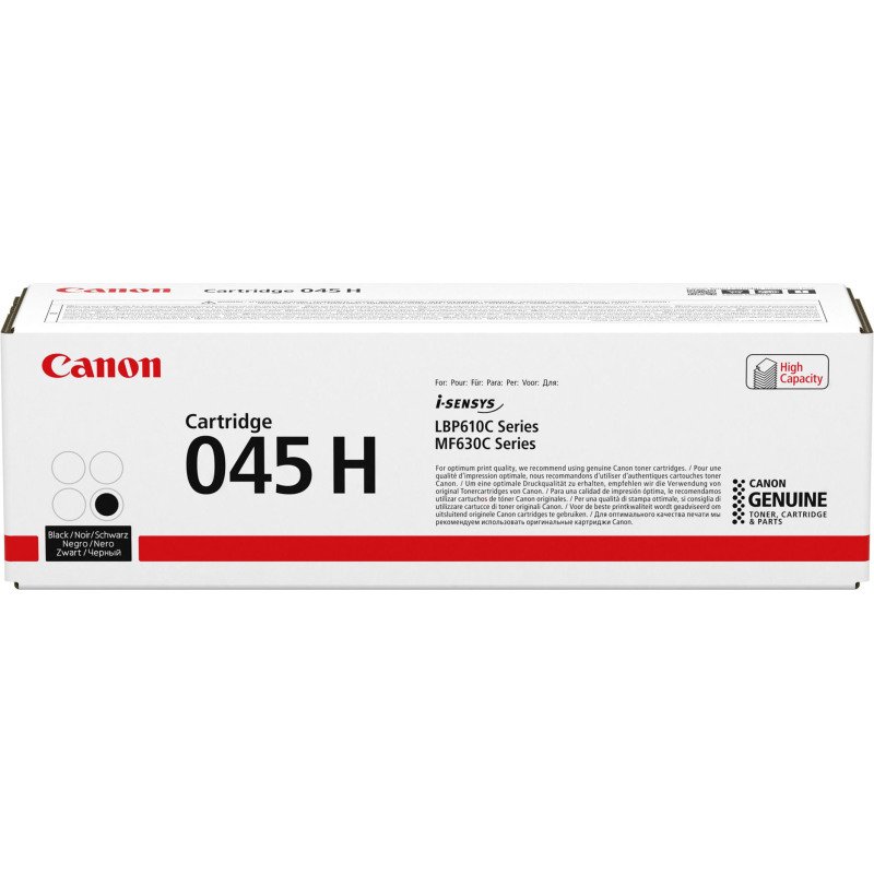 Toner Canon 045H haute capacité noir pour imprimante laser