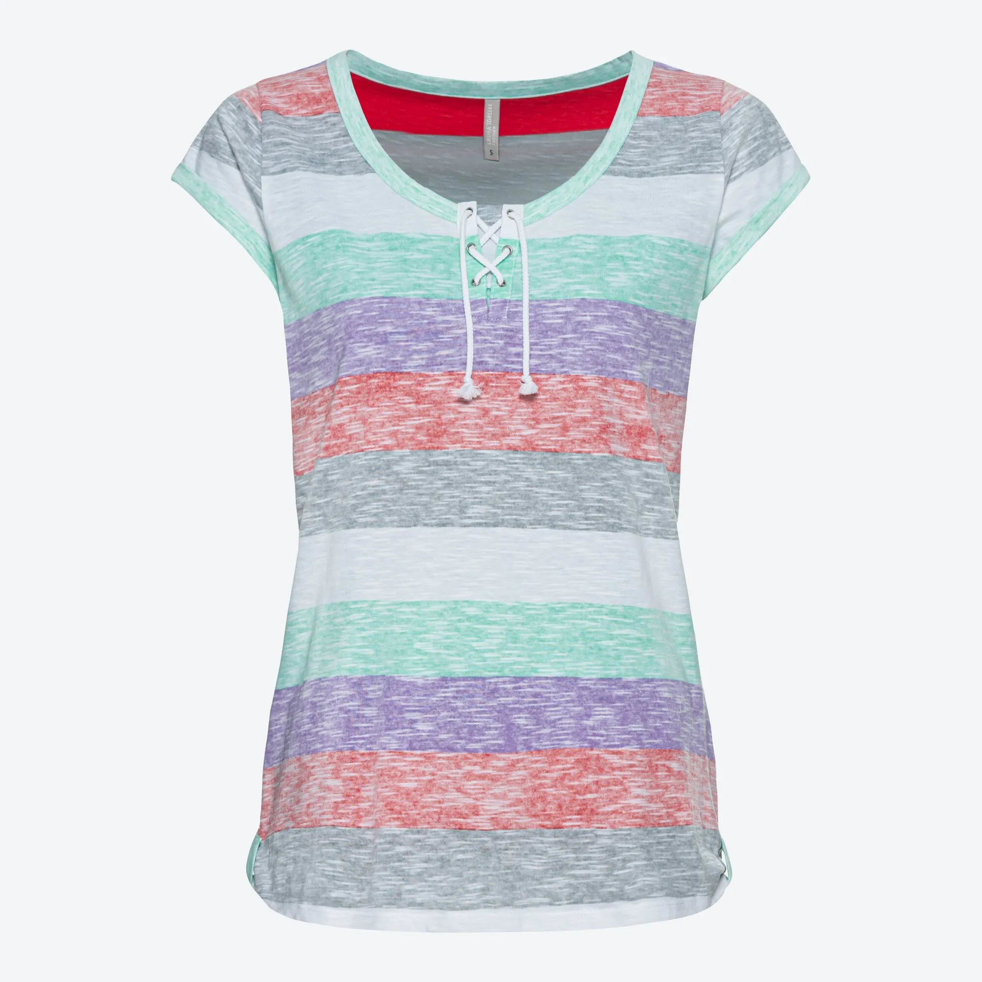 Damen-T-Shirt mit Schnürung
