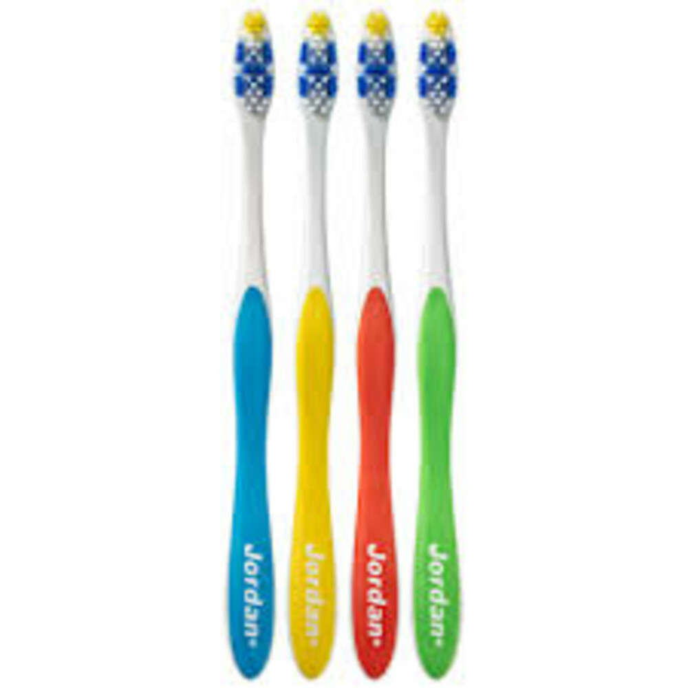 Jordan Tandenborstel Total Clean Soft 4-pack4 stuks