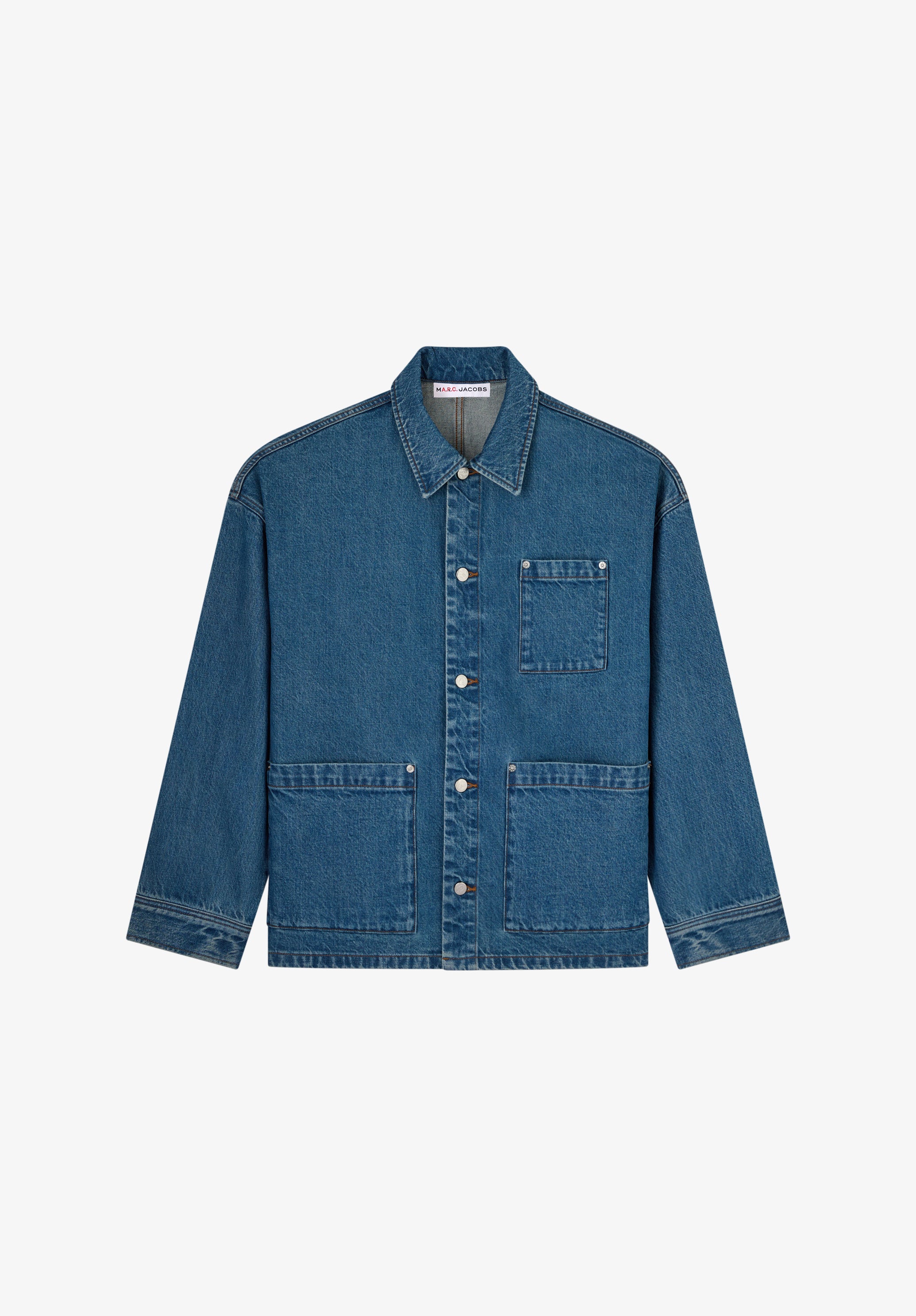 A.P.C. x Marc Jacobs. The Denim Unisex Jacket - Indigo delave