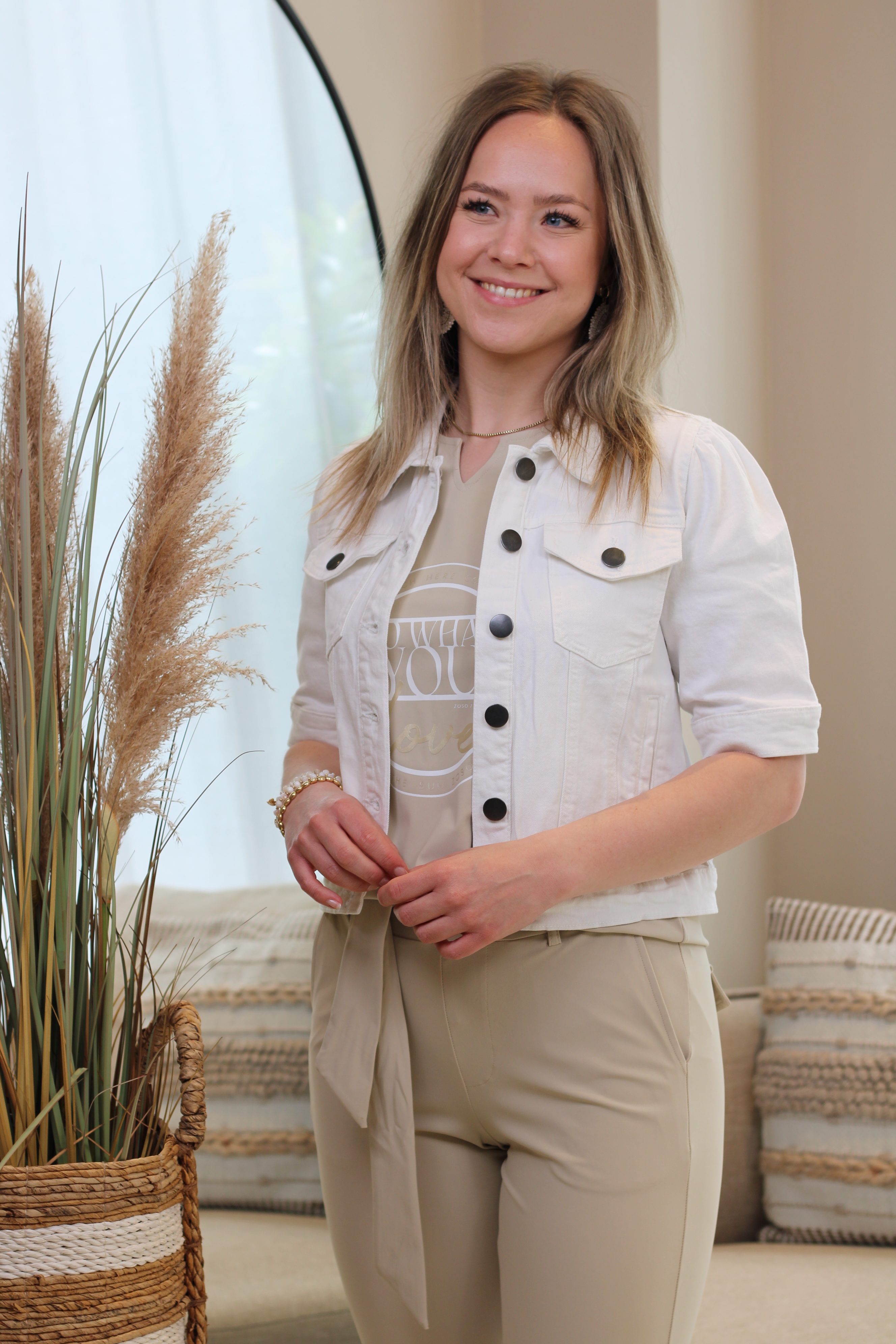 Culture - Deva Ami Jacket - Spring Gardenia