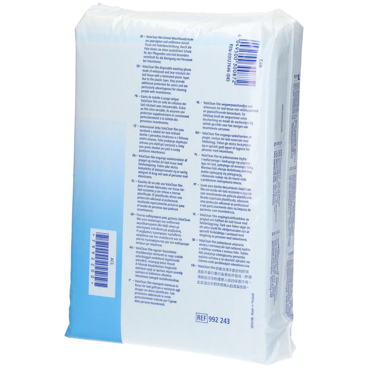 Vala®Clean film Einmal-Waschhandschuhe