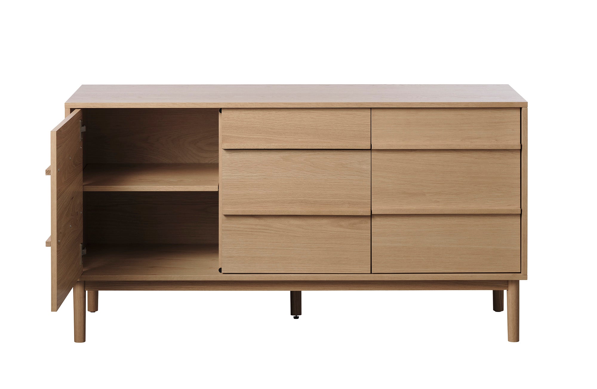 Rebellenclub Tumka Dressoir - Eiken