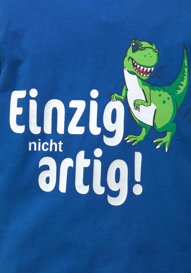 KIDSWORLD Langarmshirt »EINZIG NICHT ARTG!«, Langarm,  Basic-Passform,  bedruckt,  Rundhalsausschnitt