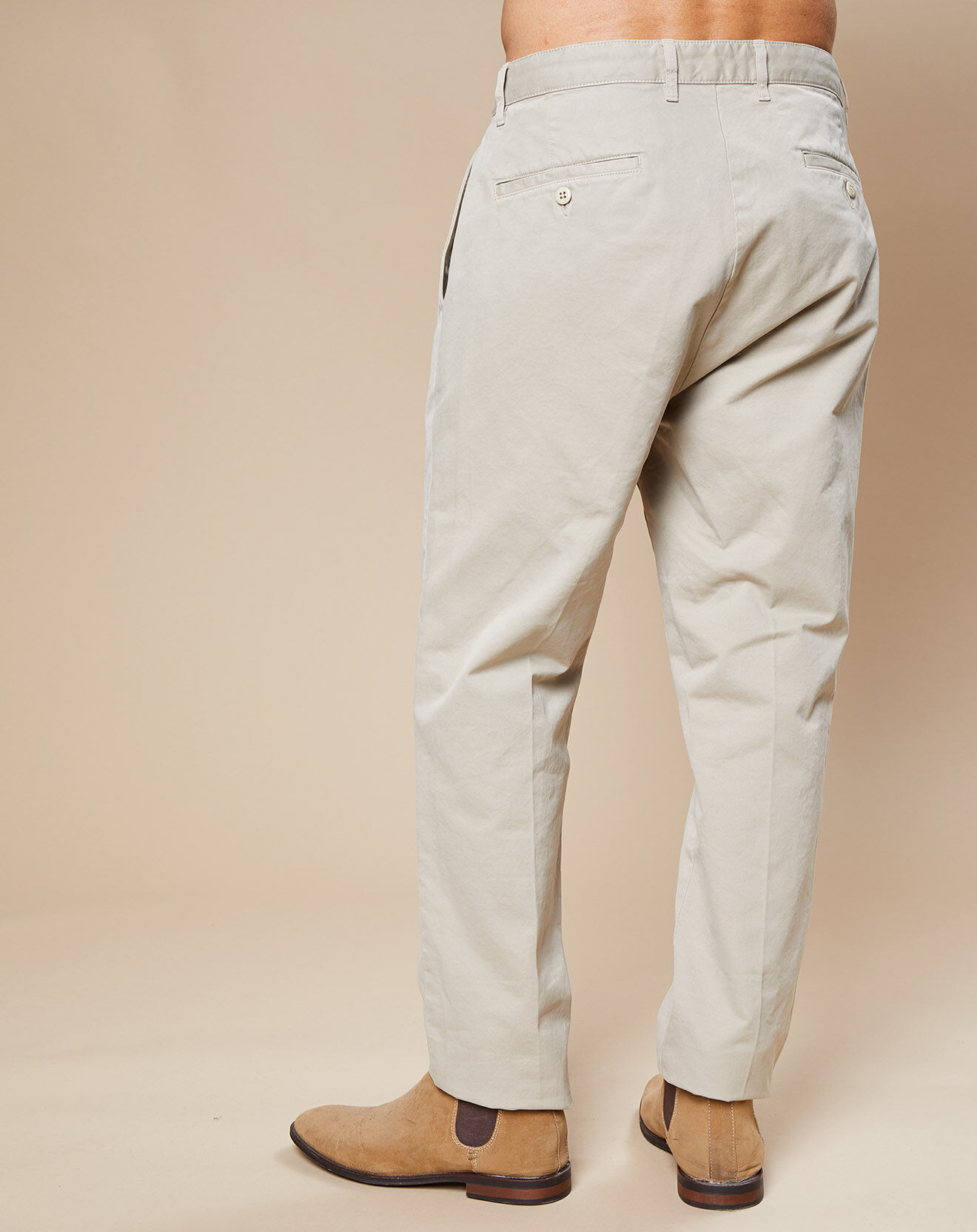 Hartford Pantalon chino Tom beige