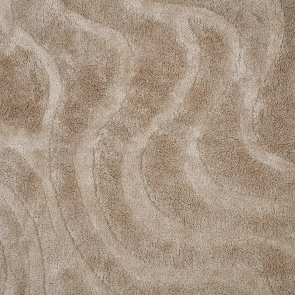 Plaid fausse fourrure (130 x 160 cm) Fauves Beige