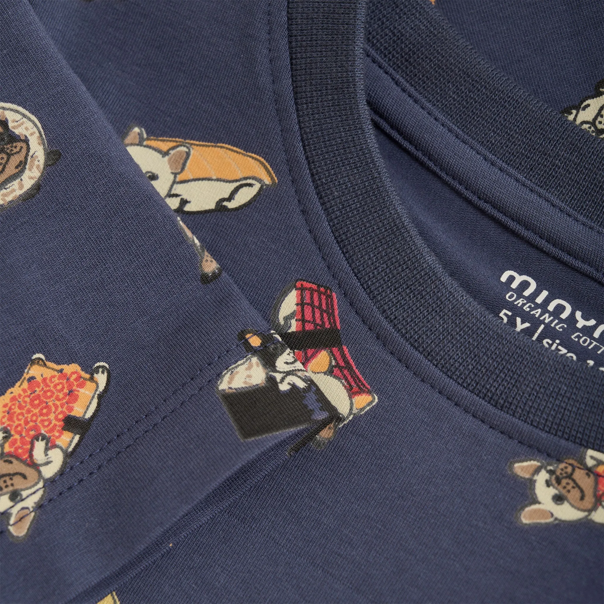 Minymo T-Shirt Chien Sushis 3-8ans