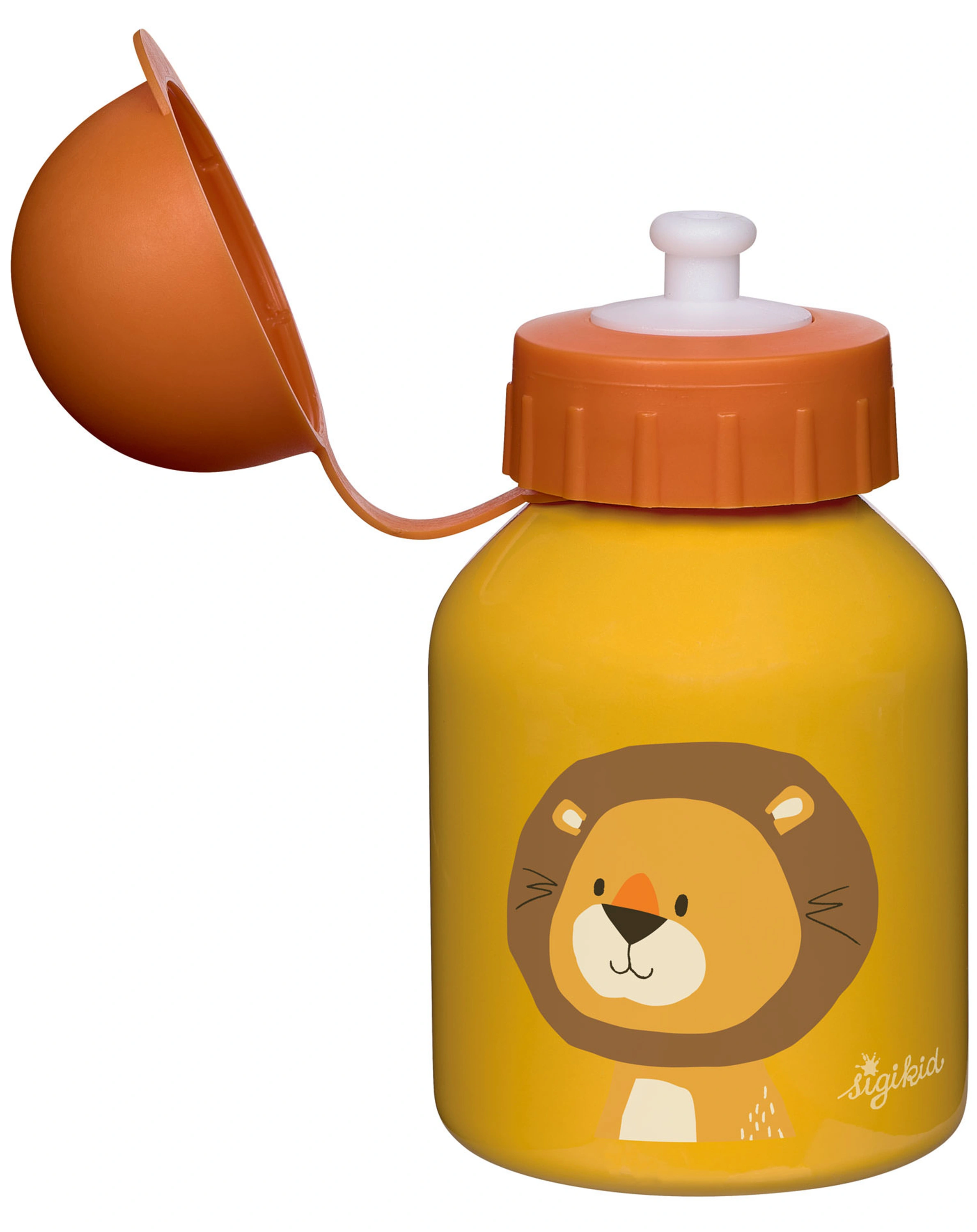 Trinkflasche LÖWE (0,25l) in gelb